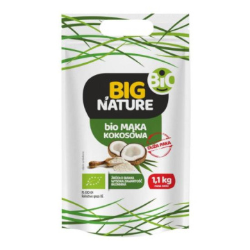 Big Nature - bio mąka kokosowa, 1,1 kg