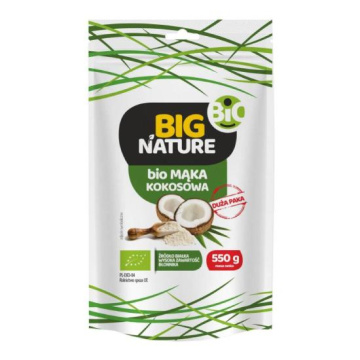 Big Nature - bio mąka kokosowa, 550 g