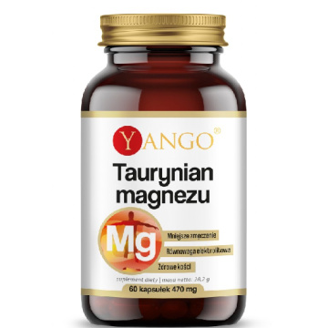 YANGO Taurynian magnezu, 60 kapsułek