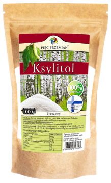PIĘĆ PRZEMIAN - ksylitol cukier brzozowy, 1000 g