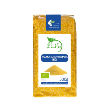 BioLife - kaszka kukurydziana BIO ekologiczna, 500 g