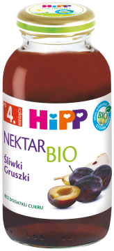 HiPP BIO nektar śliwki gruszki po 4. miesiącu 200 ml
