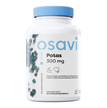 OSAVI, Potas 300 mg, 180 kapsułek