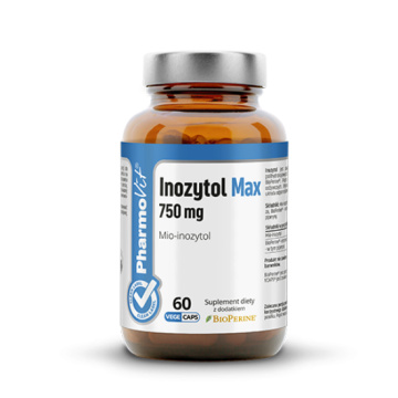PHARMOVIT - Inozytol Max 750 mg, 60 kapsułek