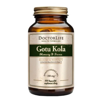 Doctor Life Gotu Kola 350 mg, 100 kapsułek