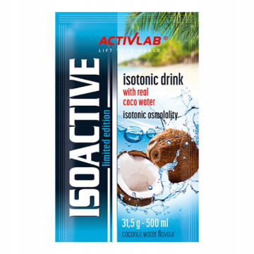 ACTIVLAB IsoActive Coconut, izotonik funkcjonalny w proszku, 31,5 g