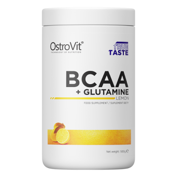 OSTROVIT BCAA+Glutamine, lemon, 500g