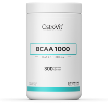 OSTROVIT Supreme Capsules BCAA 1000 mg, 300 kapsułek
