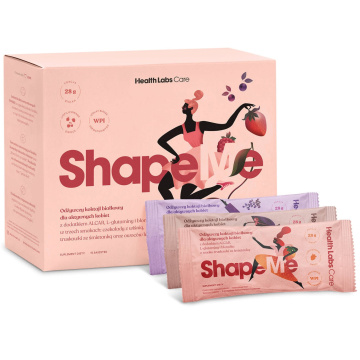 Health Labs Care, ShapeMe odżywczy koktajl białkowy mix smaków, 15 saszetek