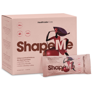 Health Labs Care, ShapeMe odżywczy koktajl białkowy o smaku czekolady z wiśnią, 15 saszetek