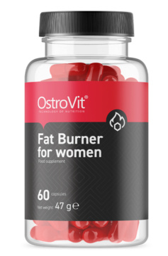 OSTROVIT Fat Burner for women, 60 kapsułek