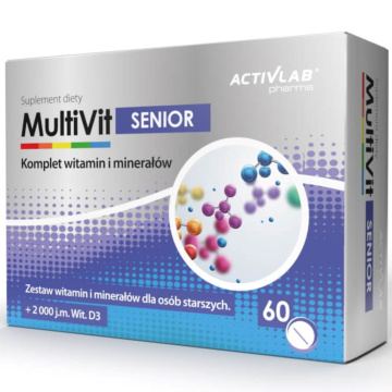 Activlab Pharma, MultiVit Senior, 60 kapsułek