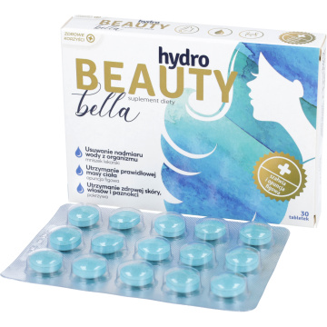 Zdrowe Korzyści - Hydro Beauty Bella, 30 tabletek