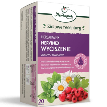 Herbapol Kraków, herbatka fix Nervinex Wyciszenie, 20 saszetek