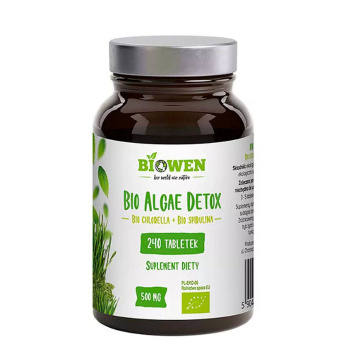Biowen, Bio Algae Detox, 240 tabletek