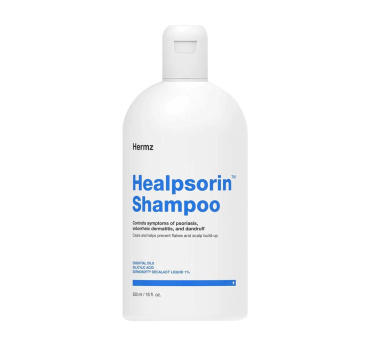 HERMZ - HEALPSORIN Shampoo, szampon do redukcji objawów łuszczącej się skóry głowy, 500 ml