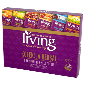 Irving - kolekcja herbat, Premium Tea Selection, 30 sztuk