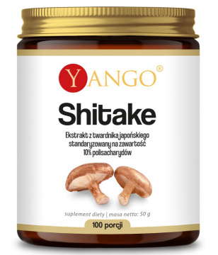 YANGO Shitake ekstrakt 10% polisacharydów, 50 g
