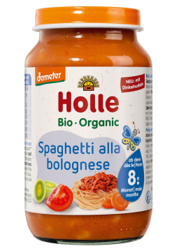 Holle - BIO spaghetti alla bolognese po 8. miesiącu 220 g