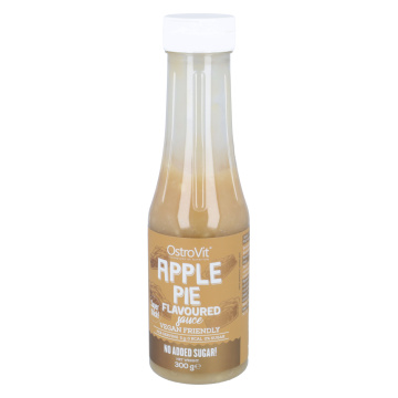 OSTROVIT Apple Pie Flavoured Sauce, sos o smaku szarlotki, 300 g