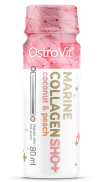 OSTROVIT Marine Collagen Shot o smaku kokosowo-brzoskwiniowym, 80 ml
