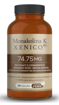 Xenico Pharma, Monakolina K, 90 kapsułek