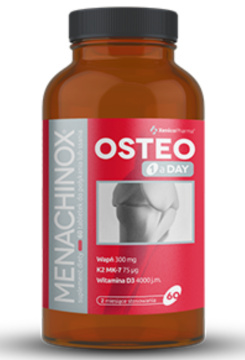 Xenico Pharma, Menachinox Osteo 1 a Day, 60 tabletek
