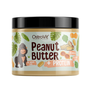 OSTROVIT - Peanut Protein Butter, krem orzechowy z białkiem, 500 g