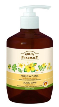Green Pharmacy mydło w płynie, Jaskółcze ziele, 465 ml