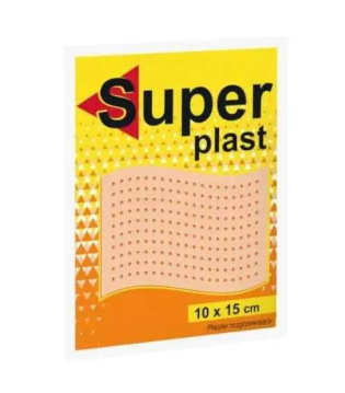 Super plast - plaster rozgrzewający, rozmiar 10 x 15 cm, 1 sztuka