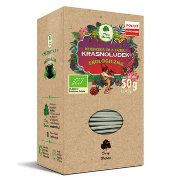 Dary Natury Krasnoludek - ekologiczna herbatka dla dzieci, saszetki, 25 sztuk