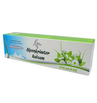 Alpenkrauter balsam ziołowy na bóle stawów i mięśni, 270 ml