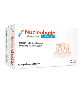 Nucleobutin Forte, 60 kapsułek