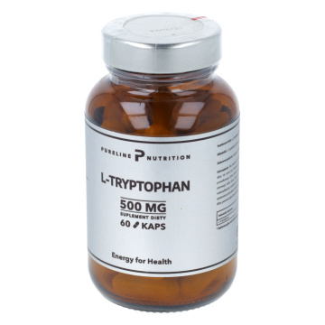Pureline Nutrition - L-tryptofan ekstrakt 500 mg, 60 kapsułek