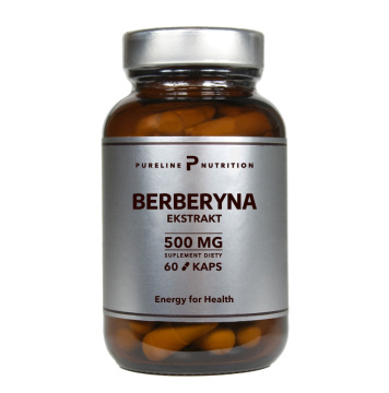 Pureline Nutrition Berberyna Ekstrakt 500 mg, 60 kapsułek