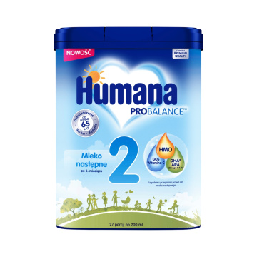 Humana 2 Probalance HMO - Mleko następne po 6. miesiącu, 750 g