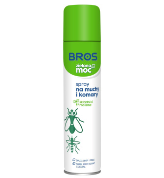 BROS - Zielona moc spray na muchy i komary, 300 ml