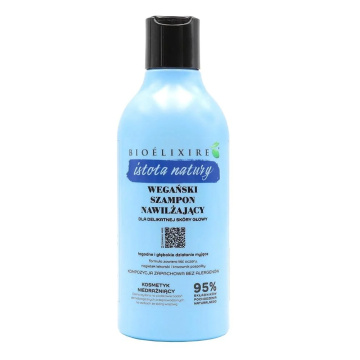 Bioelixire, Istota Natury, nawilżający szampon do włosów, 400 ml