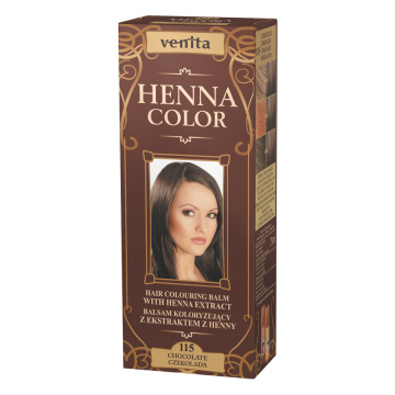 Venita Henna Color - balsam koloryzujący z ekstraktem z henny, Czekolada, 75 ml