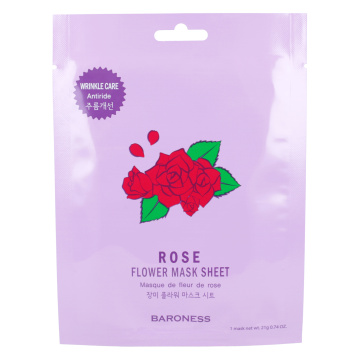 Barones - maska w płachcie z ekstraktem z kwiatu róży, 21 g