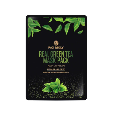 Pax Moly - łagodząca maseczka w płachcie z ekstraktem z zielonej herbaty, 25 ml