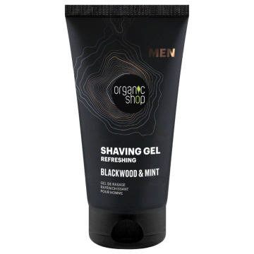 Organic Shop Men, Refreshing Shaving Gel, żel do golenia, 150 ml