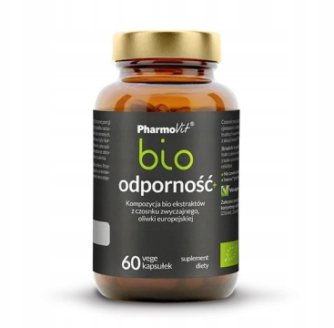 PharmoVit BIO - suplement diety wspomagający odporność, 60 kapsułek