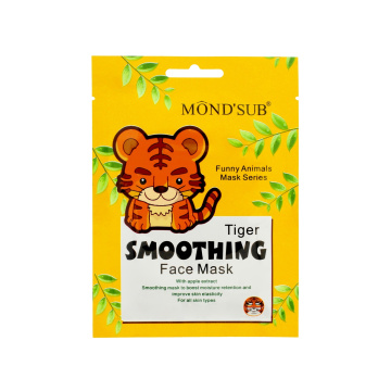 Mondsub - wygładzająca maska do twarzy w płachcie, Tygrysek, 24 ml