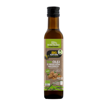 Big Nature - olej z orzechów włoskich bio, 250 ml