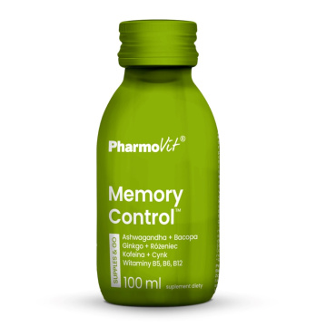 PharmoVit Memory Control, Supples and Go, 100 ml