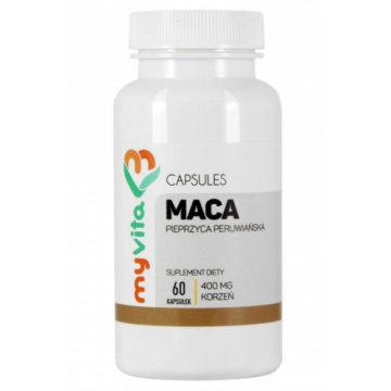 MYVITA Maca 400 mg, 60 kapsułek