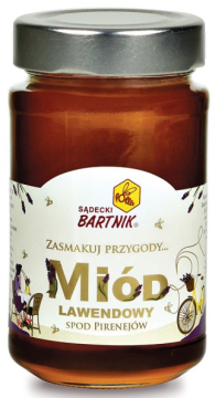 Bartnik, miód lawendowy spod Pirenejów, 300 g