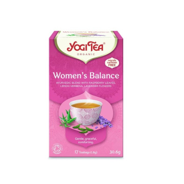 Yogi Tea, herbata dla kobiety, Równowaga, 17 saszetek