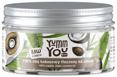 CocoFarm Yumm You - 100% olej kokosowy BIO organiczny, tłoczony na zimno, 190 g